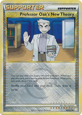 Professor Oak's New Theory (101/123) (League Promo) [HeartGold & SoulSilver: Base Set] | Golgari Games