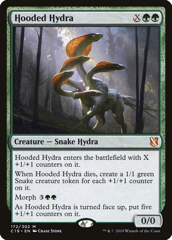 Hooded Hydra [Commander 2019] | Golgari Games