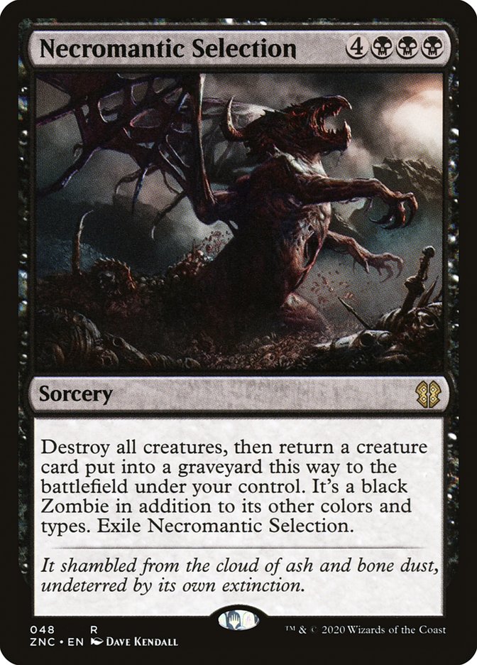 Necromantic Selection [Zendikar Rising Commander] | Local Legends