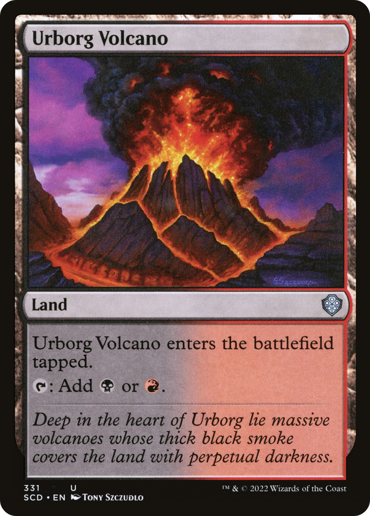 Urborg Volcano [Starter Commander Decks] | Local Legends