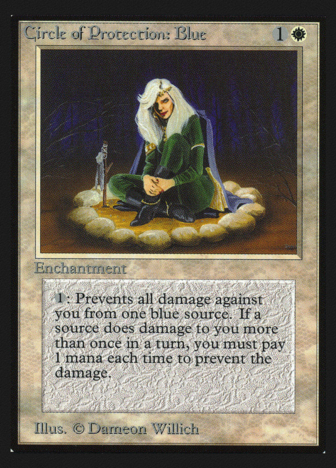 Circle of Protection: Blue [International Collectors' Edition] | Local Legends