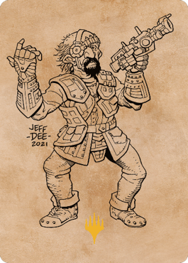 Jan Jansen, Chaos Crafter Art Card (Gold-Stamped) [Commander Legends: Battle for Baldur's Gate Art Series] | Local Legends