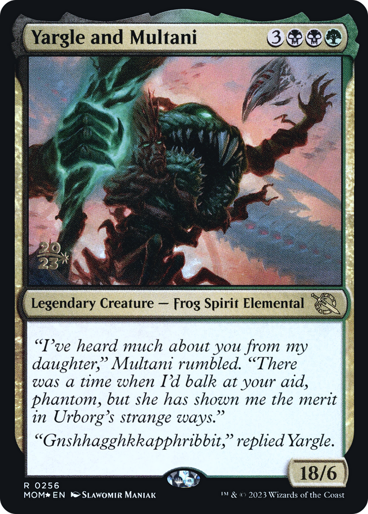 Yargle and Multani [March of the Machine Prerelease Promos] | Golgari Games