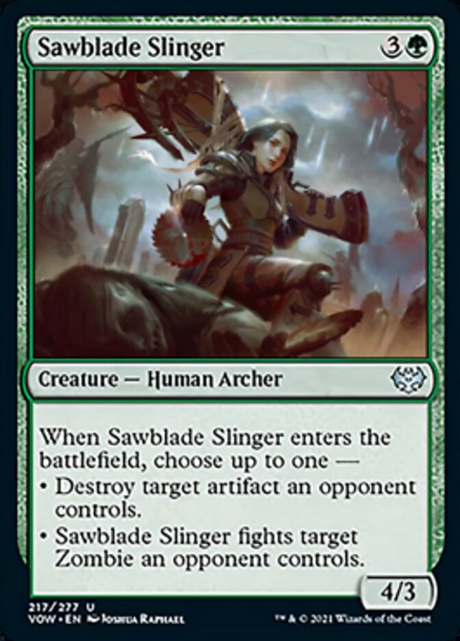 Sawblade Slinger [Innistrad: Crimson Vow] | Golgari Games