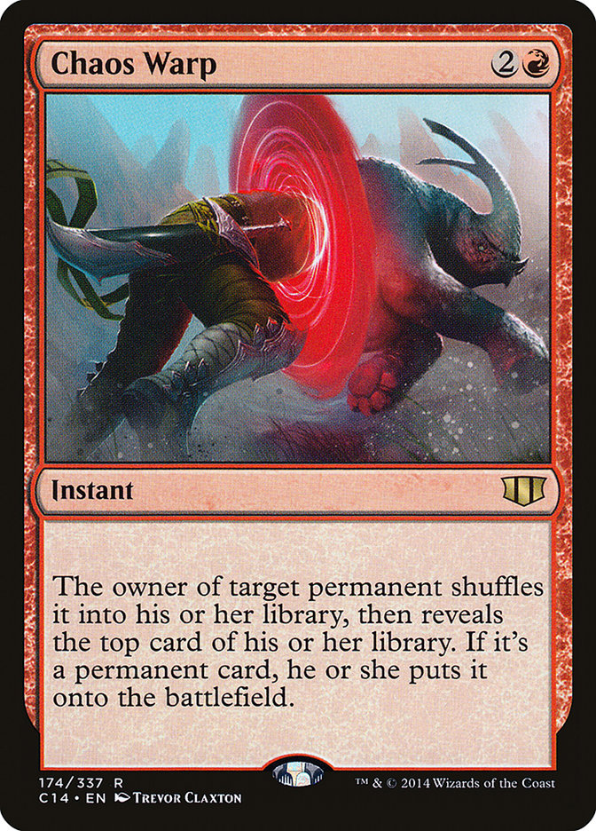 Chaos Warp [Commander 2014] | Local Legends