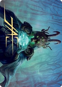 Masked Vandal Art Card (Gold-Stamped Signature) [Kaldheim Art Series] | Local Legends