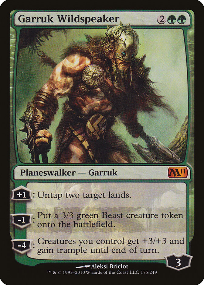 Garruk Wildspeaker [Magic 2011] | Golgari Games