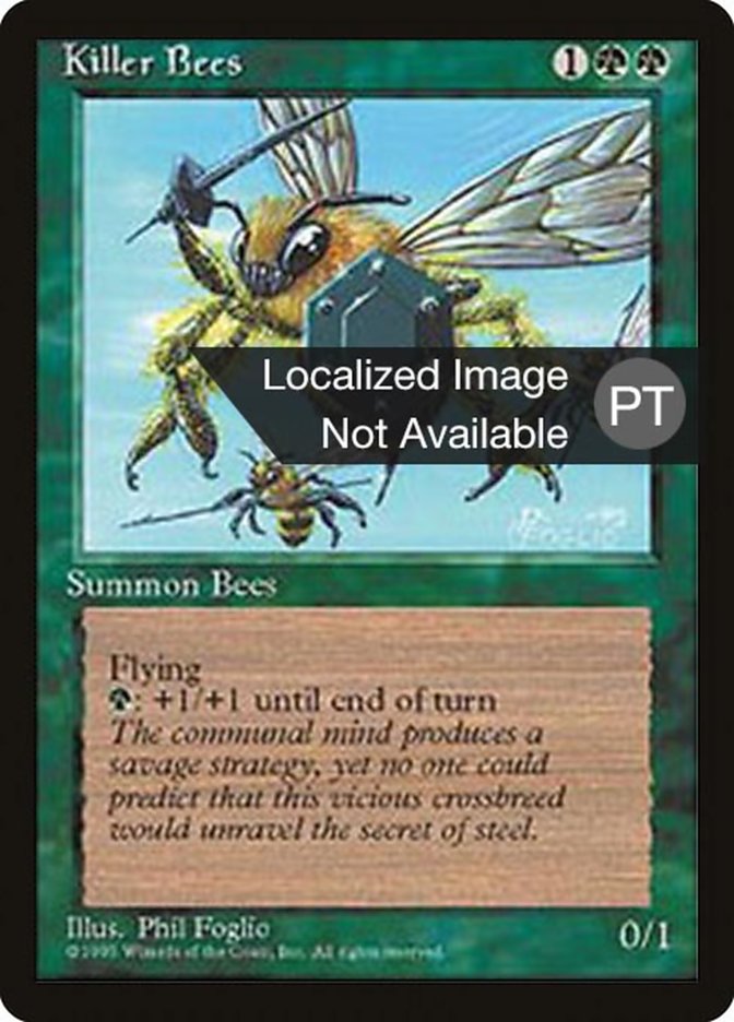 Killer Bees [Fourth Edition (Foreign Black Border)] | Local Legends