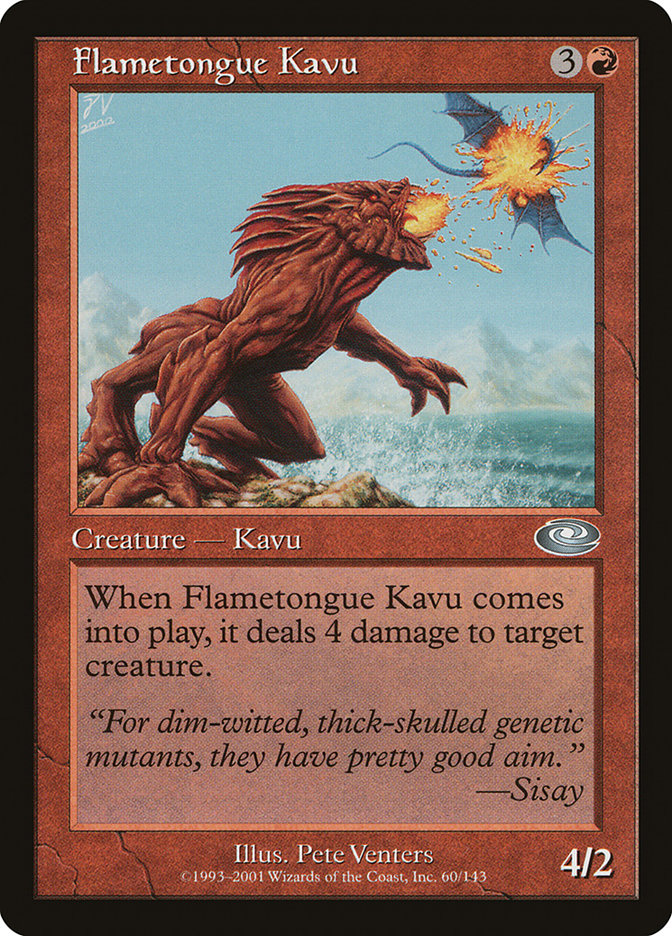Flametongue Kavu [Planeshift] | Local Legends