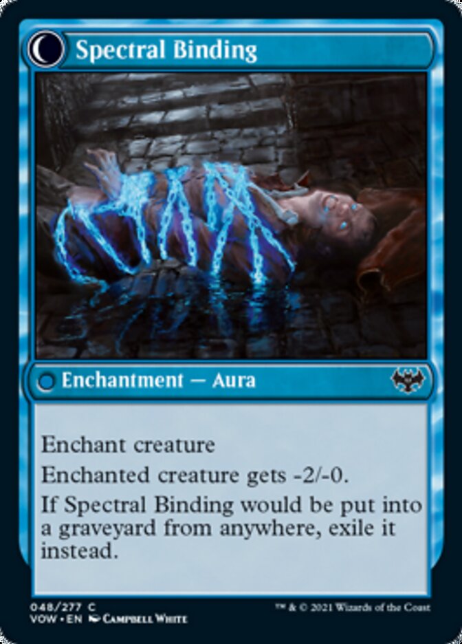 Binding Geist // Spectral Binding [Innistrad: Crimson Vow] | Golgari Games