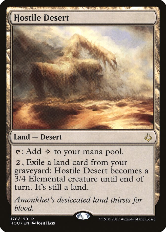 Hostile Desert [Hour of Devastation] | Local Legends