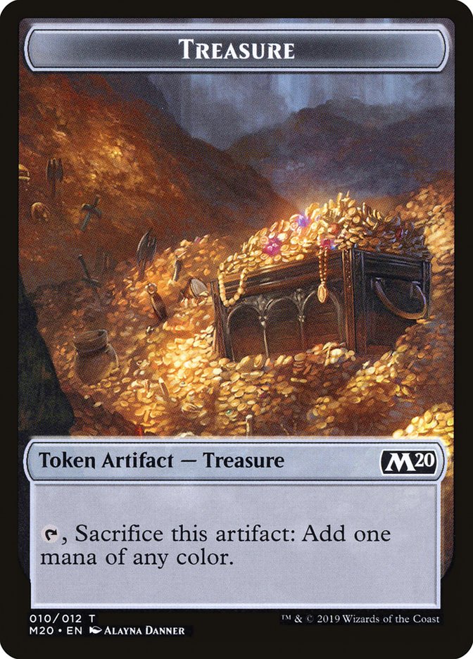 Treasure Token [Core Set 2020 Tokens] | Golgari Games