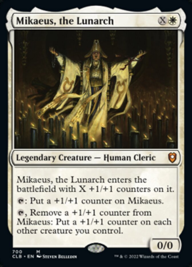 Mikaeus, the Lunarch [Commander Legends: Battle for Baldur's Gate] | Golgari Games