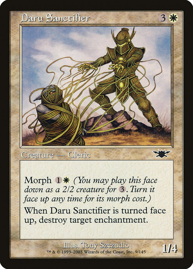 Daru Sanctifier [Legions] | Golgari Games