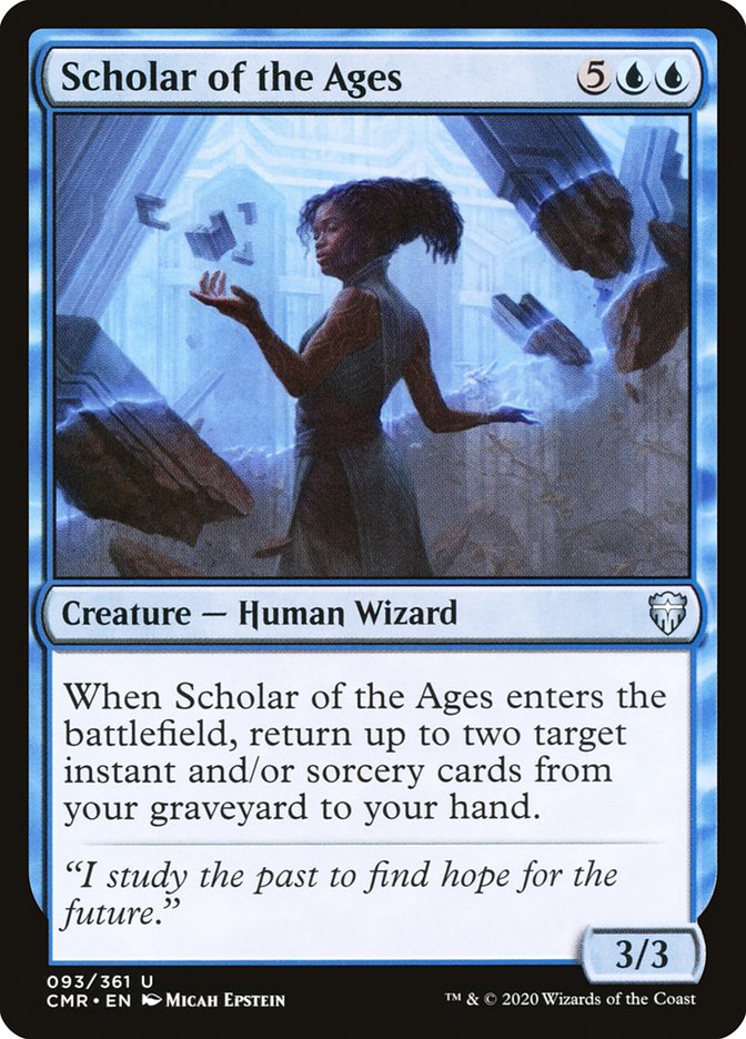 Scholar of the Ages [Commander Legends] | Golgari Games