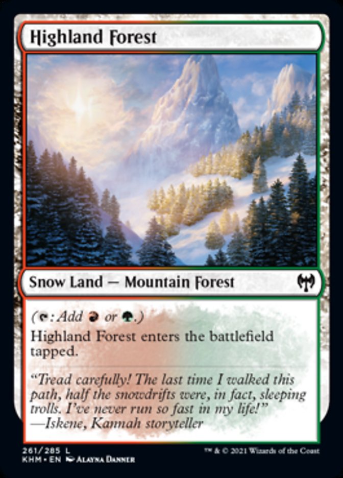 Highland Forest [Kaldheim] | Golgari Games