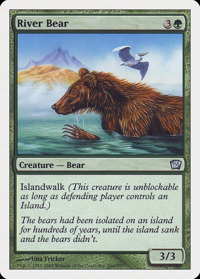 River Bear [Ninth Edition] | Golgari Games