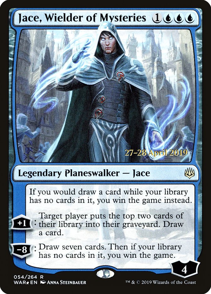 Jace, Wielder of Mysteries [War of the Spark Prerelease Promos] | Golgari Games