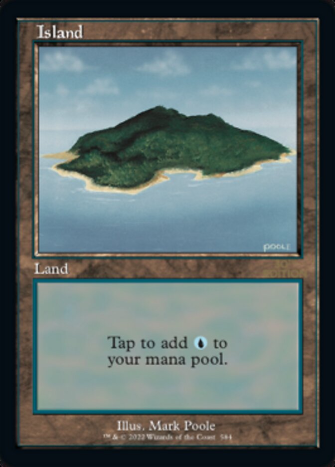 Island (Retro) (584) [30th Anniversary Edition] | Local Legends