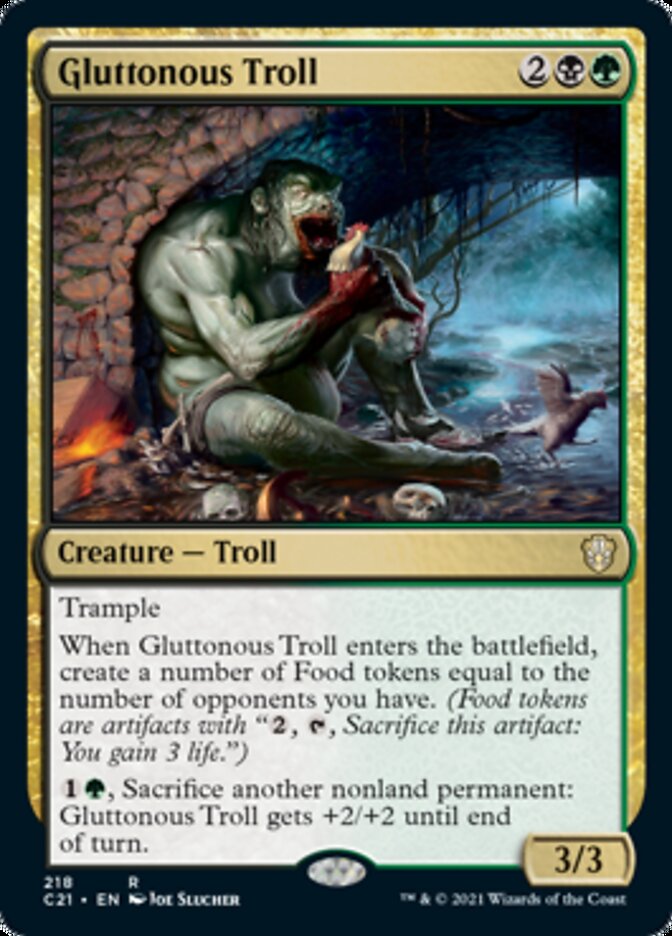 Gluttonous Troll [Commander 2021] | Local Legends