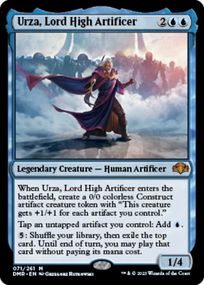 Urza, Lord High Artificer [Dominaria Remastered] | Local Legends