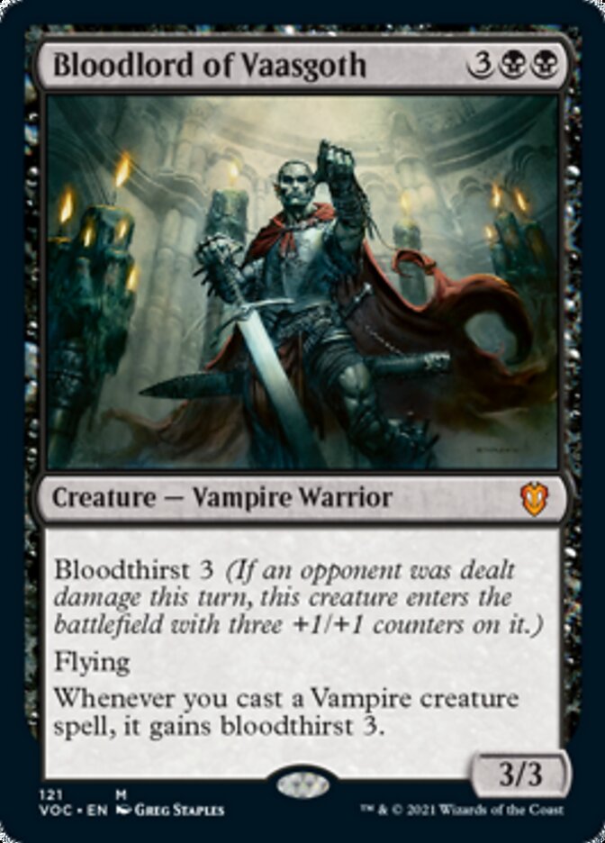 Bloodlord of Vaasgoth [Innistrad: Crimson Vow Commander] | Golgari Games