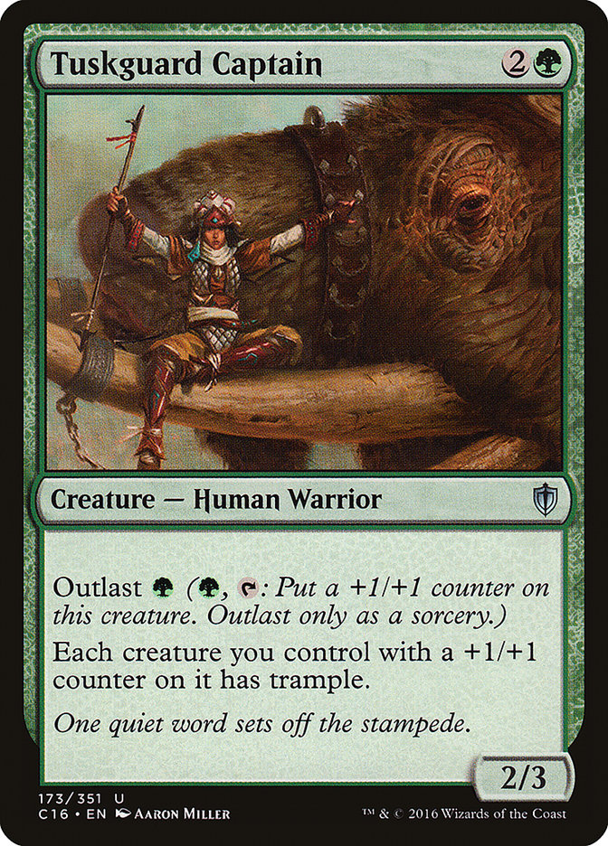 Tuskguard Captain [Commander 2016] | Local Legends