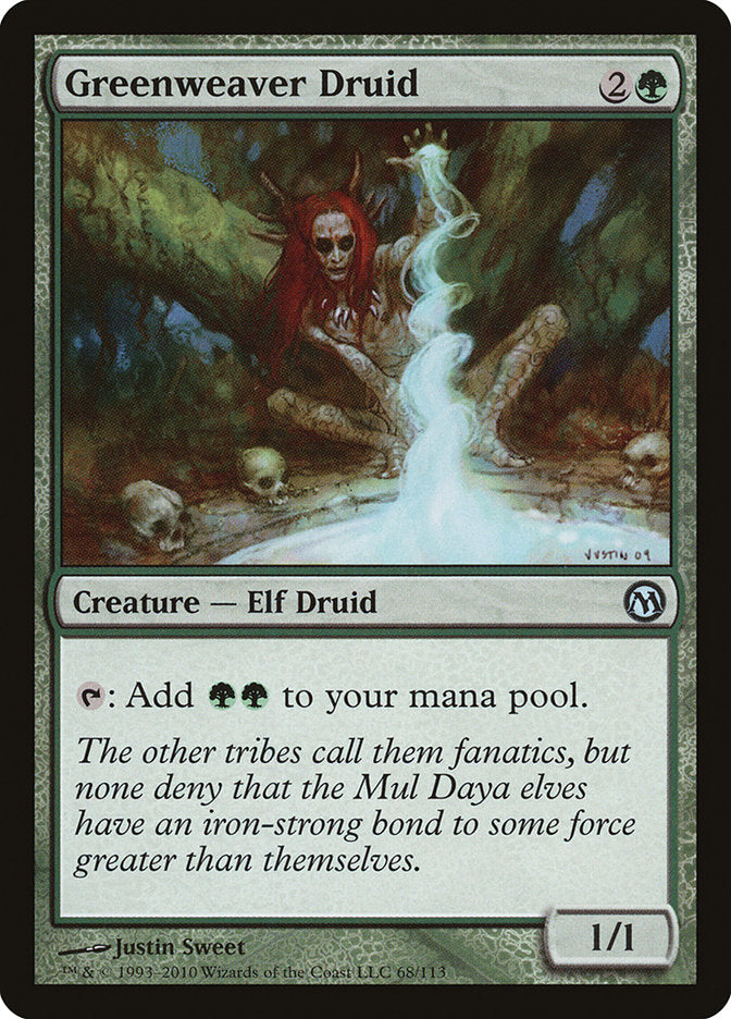 Greenweaver Druid [Duels of the Planeswalkers] | Local Legends