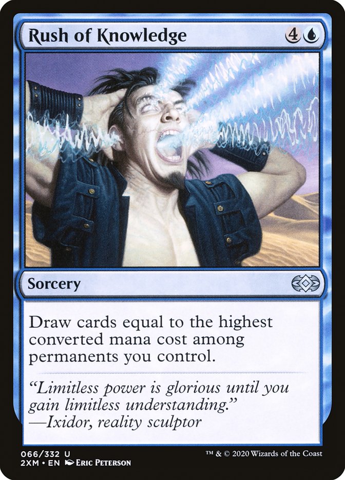 Rush of Knowledge [Double Masters] | Local Legends