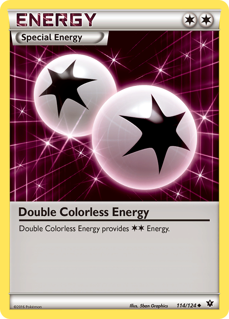 Double Colorless Energy (114/124) [XY: Fates Collide] | Golgari Games