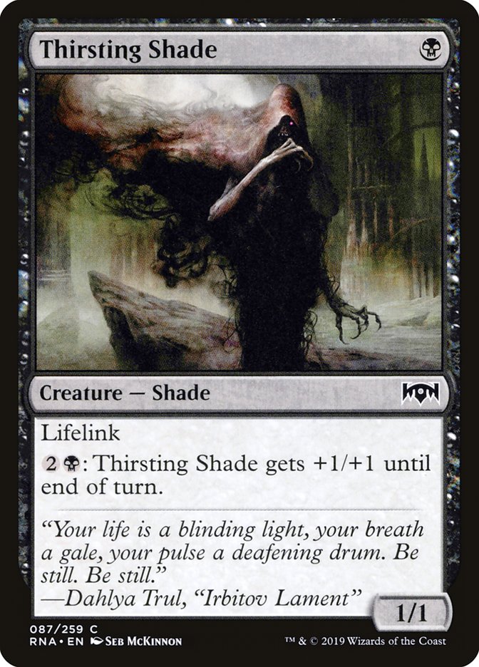 Thirsting Shade [Ravnica Allegiance] | Golgari Games