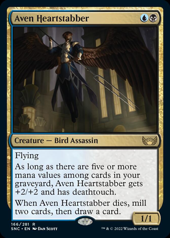 Aven Heartstabber [Streets of New Capenna] | Golgari Games