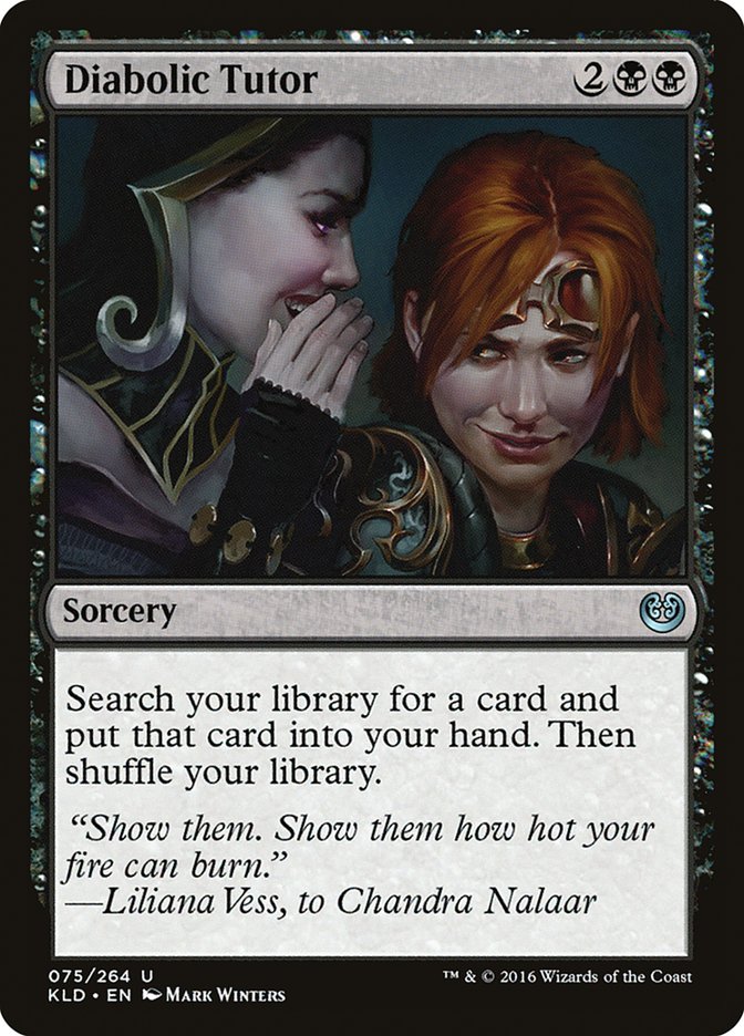 Diabolic Tutor [Kaladesh] | Golgari Games