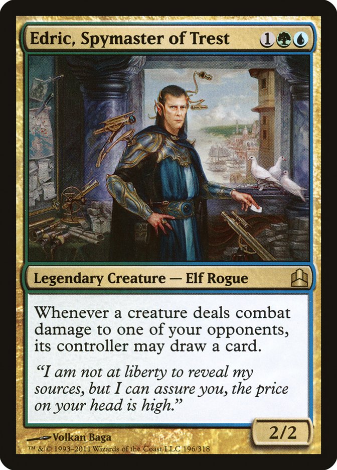 Edric, Spymaster of Trest [Commander 2011] | Local Legends