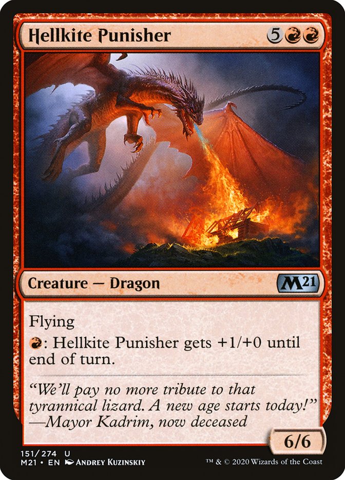 Hellkite Punisher [Core Set 2021] | Local Legends