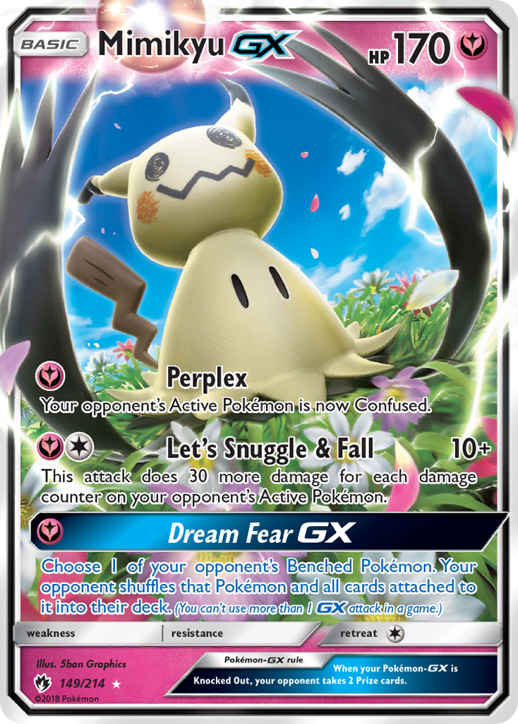 Mimikyu GX (149/214) [Sun & Moon: Lost Thunder] | Golgari Games