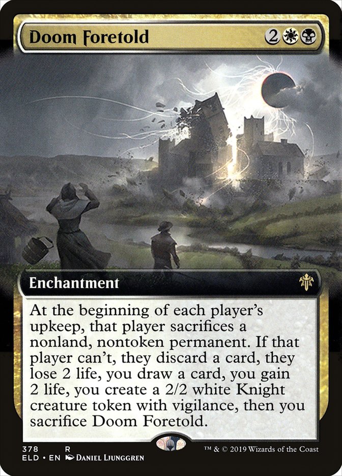 Doom Foretold (Extended Art) [Throne of Eldraine] | Local Legends