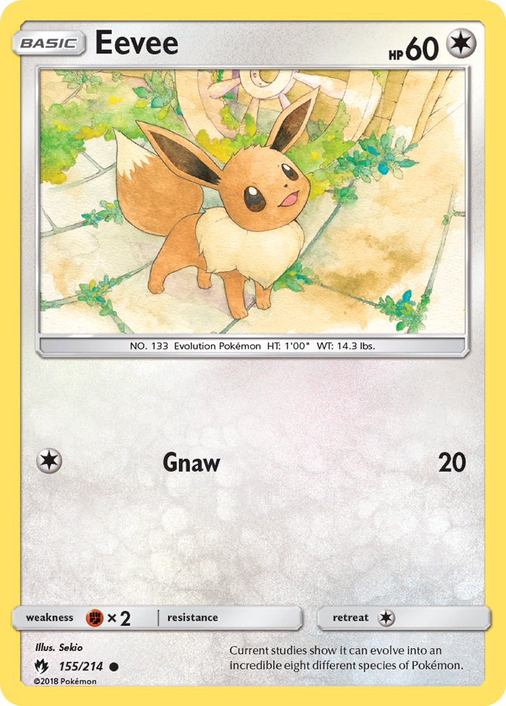 Eevee (155/214) [Sun & Moon: Lost Thunder] | Golgari Games