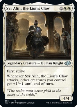 Syr Alin, the Lion's Claw [Jumpstart 2022] | Local Legends