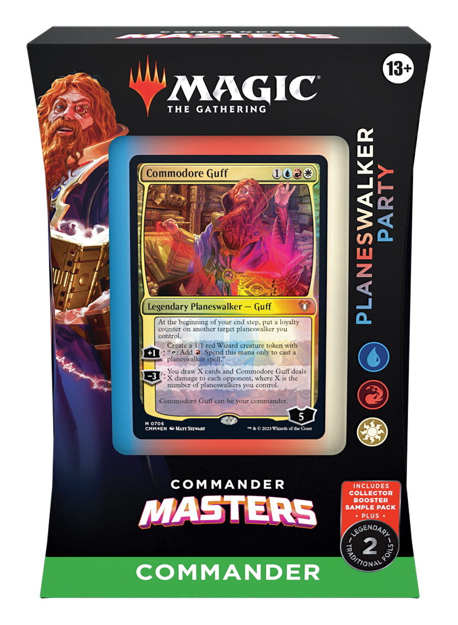 Commander Masters - Commander Deck (Planeswalker Party) | Local Legends