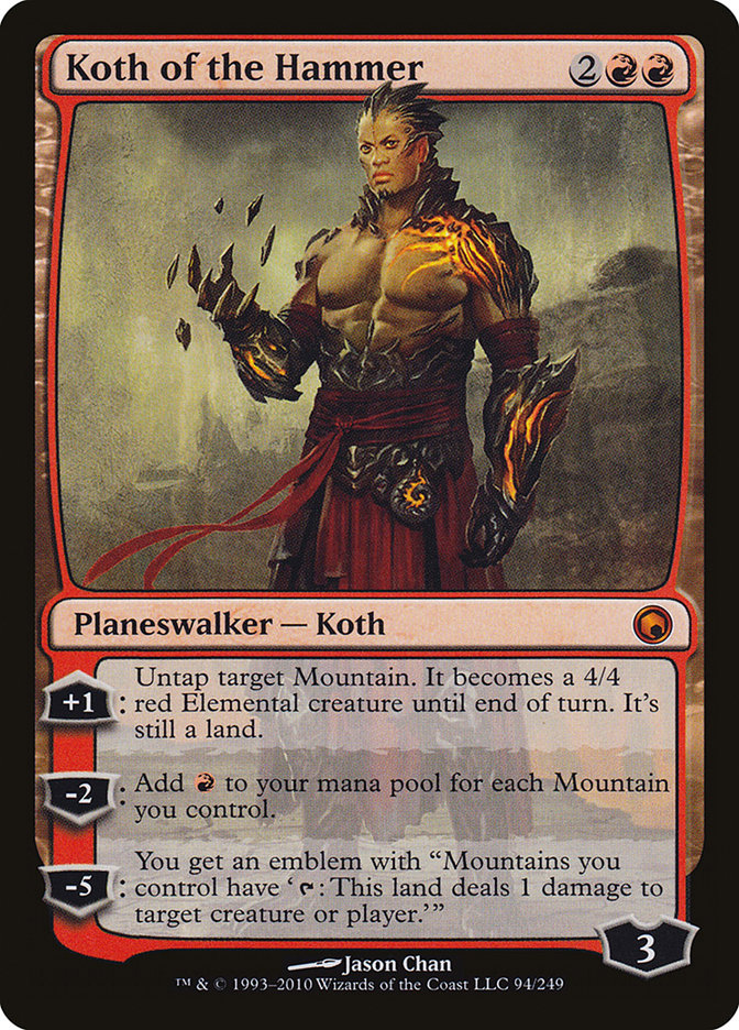 Koth of the Hammer [Scars of Mirrodin] | Golgari Games