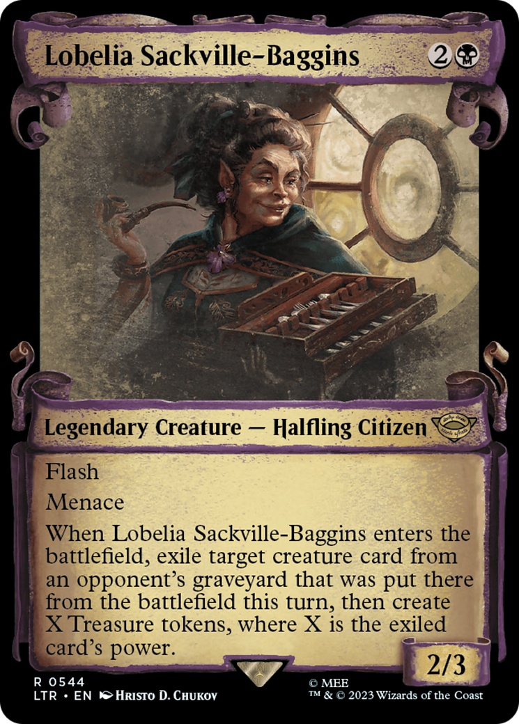 Lobelia Sackville-Baggins [The Lord of the Rings: Tales of Middle-Earth Showcase Scrolls] | Golgari Games