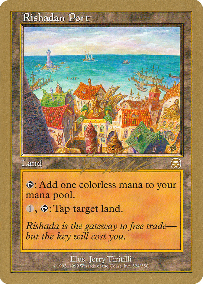 Rishadan Port (Jon Finkel) [World Championship Decks 2000] | Golgari Games