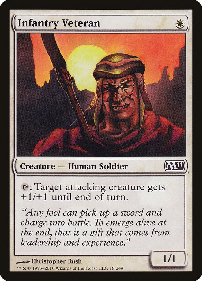 Infantry Veteran [Magic 2011] | Local Legends