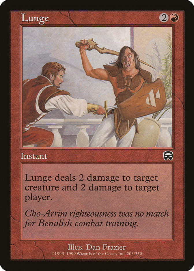 Lunge [Mercadian Masques] | Local Legends