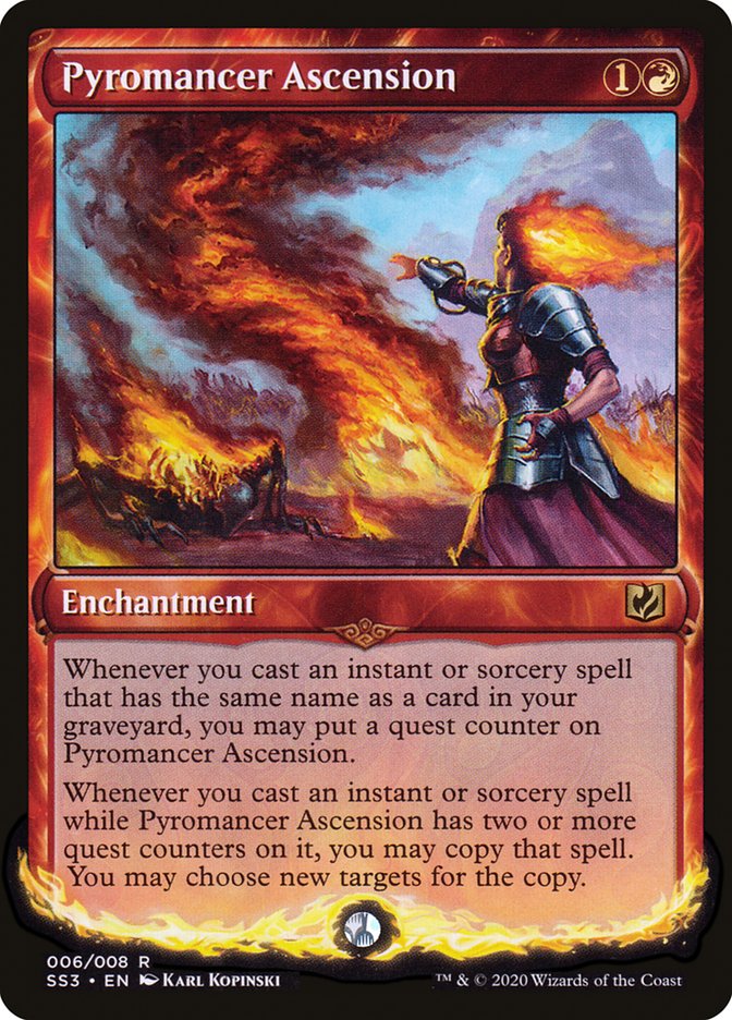 Pyromancer Ascension [Signature Spellbook: Chandra] | Golgari Games