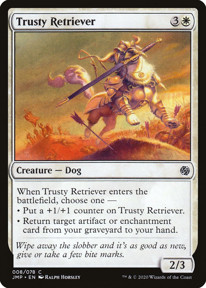 Trusty Retriever [Jumpstart] | Golgari Games