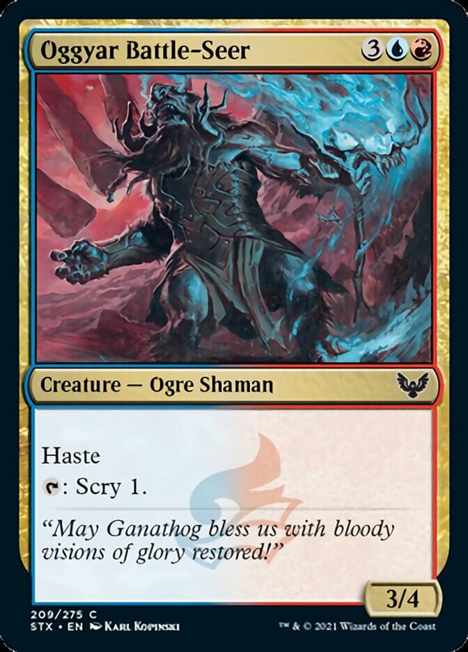 Oggyar Battle-Seer [Strixhaven: School of Mages] | Local Legends