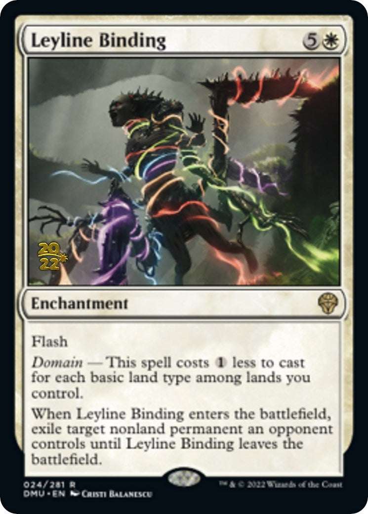 Leyline Binding [Dominaria United Prerelease Promos] | Local Legends