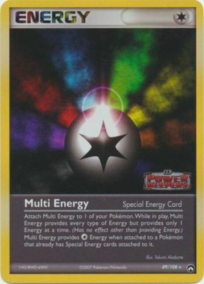 Multi Energy (89/108) (Stamped) [EX: Power Keepers] | Golgari Games